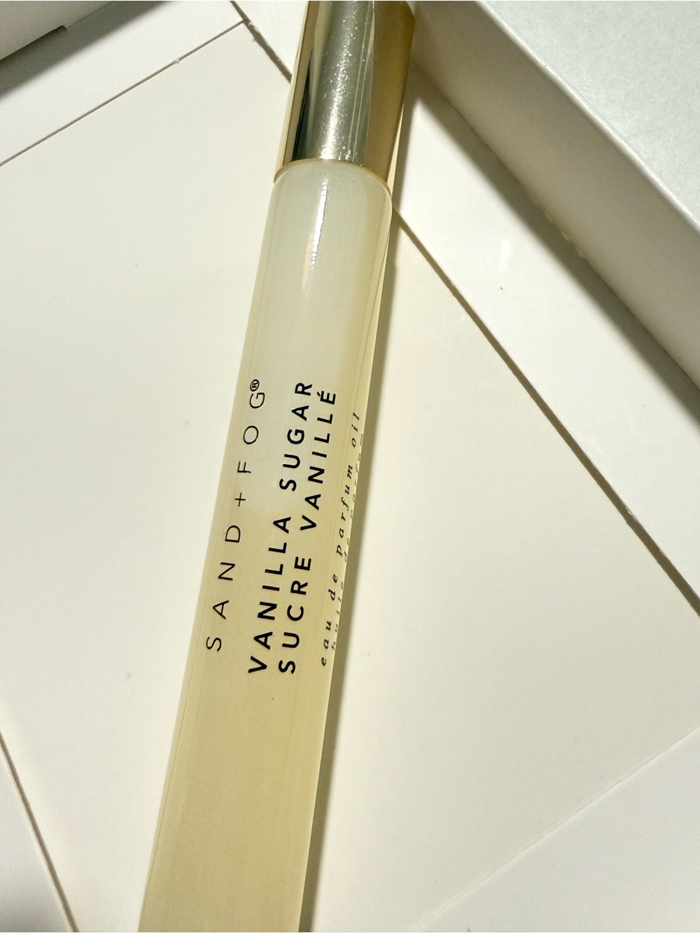 SAND + FOG Vanilla Sugar Rollerball Perfume - Cream